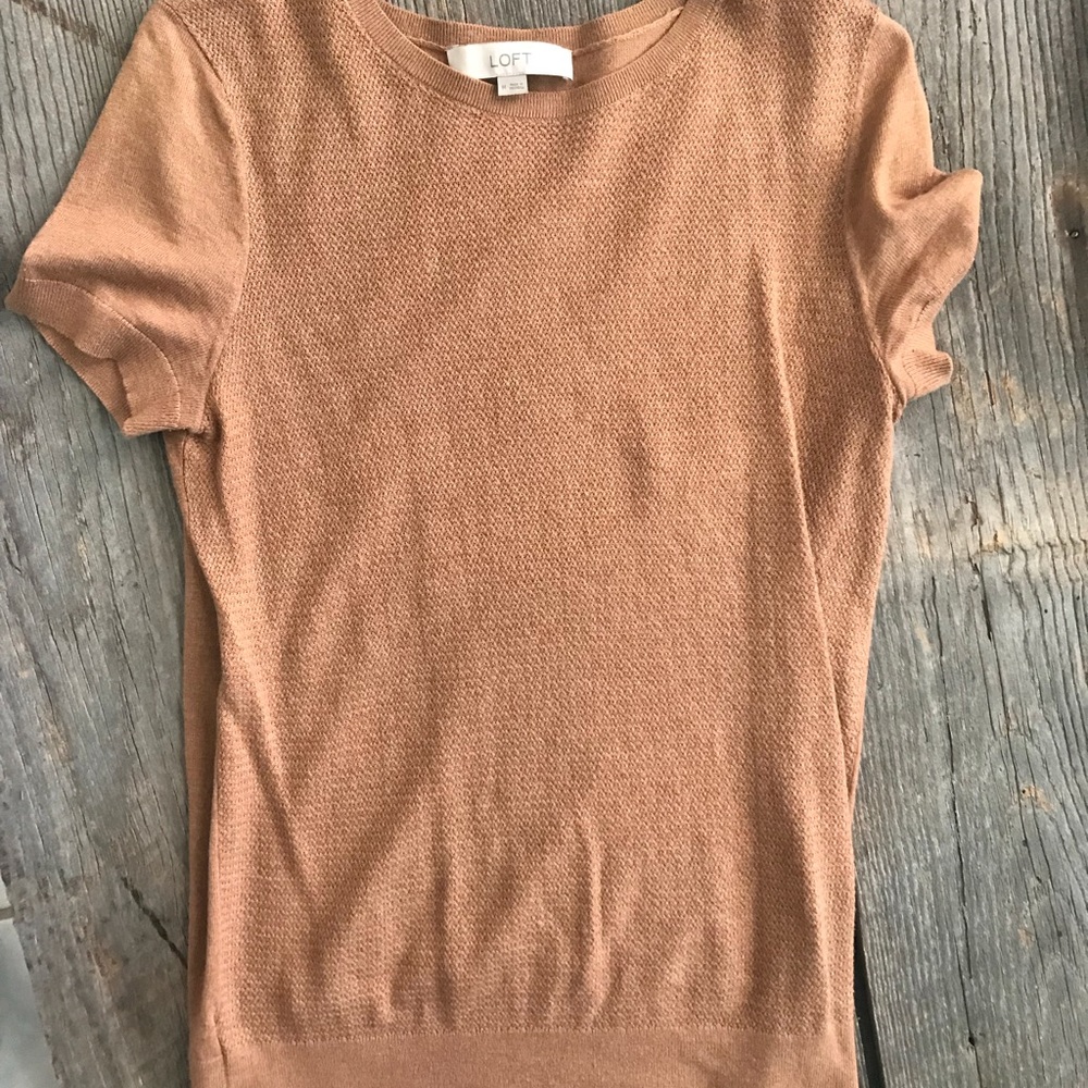 Medium Loft Tan Blouse